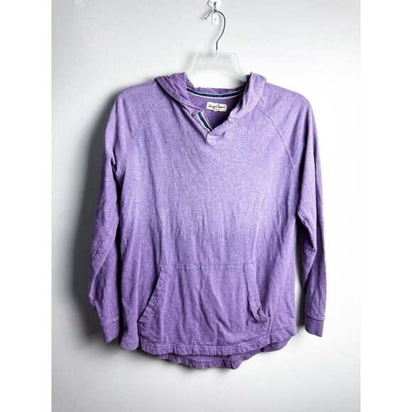 Chip + Pepper Ombre Pullover Hoodie Purple Small Womens Oversized - Picture 1 of 5